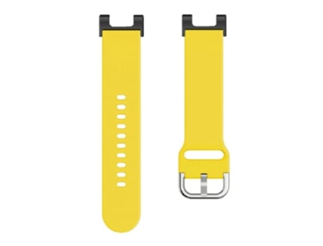 Correa de Silicona 22mm con hebilla cuadrada para Huami Amazfit T-Rex/T-Rex Pro/Ares - amarillo