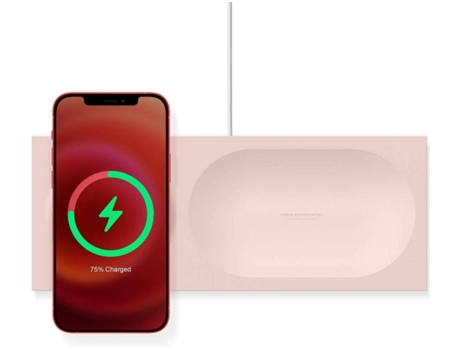 Cargador Bandeja Sem Outros para iPhone 12 Pro YIZHOOD Rosa