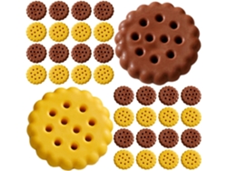 Besportble Juego De Galleta Y Borrar Kawaii Amarillas Y Marrones 3.00 X 3.00 X 0.50 Cm - Información Del Pr...