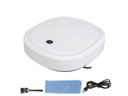 Aspiradora robot de 1200 pa con carga USB, control táctil y depósito de polvo de 442 ml para el hogar y la oficina