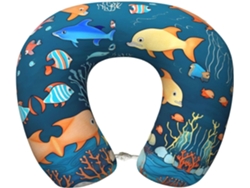 Almohada Viaje Espuma Viscoelástica Poliéster, Felpa Fácil Soporte, Ajustable Plegable: