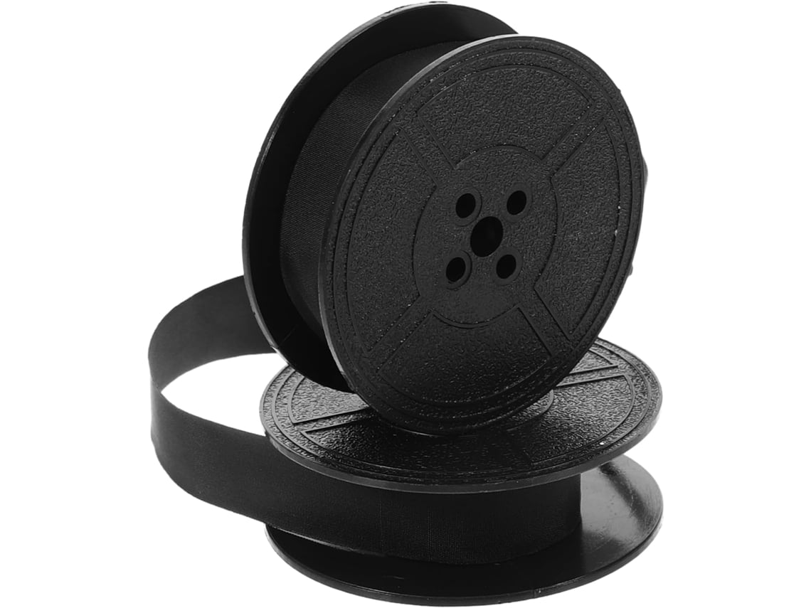 Carrete Pequeño De Cinta De Tinta Doméstica Para Cinta Negra: Práctico Y Resistente.