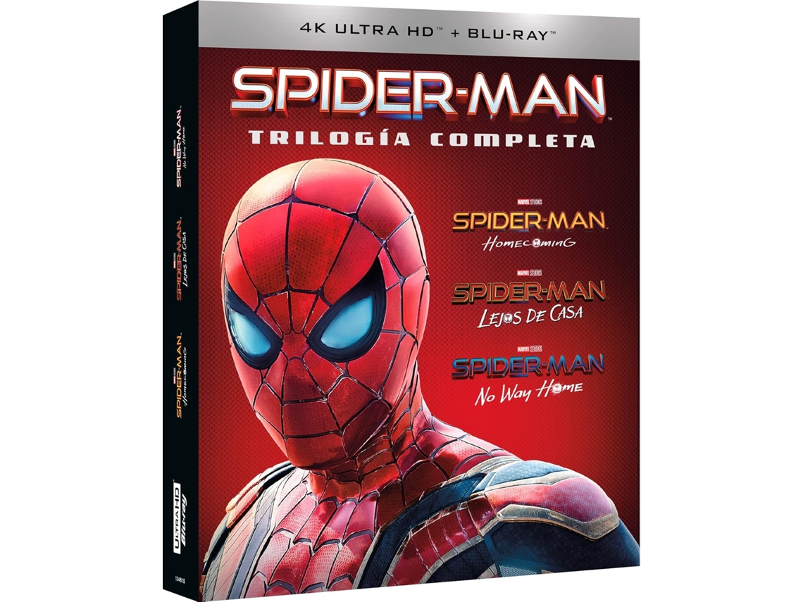 Filme Spider-Man Trilogy Completa (Tom Holland) (4K Ultra HD) SONY PICTURES