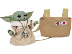 Figura HASBRO Baby Yoda The Child Animatronic con Bolsa The Mandalorian Star Wars (19 cm)