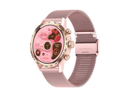 Reloj inteligente con pantalla de 1,28 pulgadas para mujer, regalo, llamada inalámbrica, conectar teléfono, Monitor de oxígeno, reloj inteligente d...