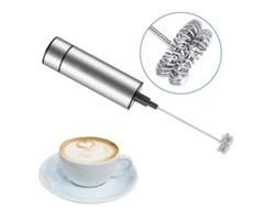 Espumador de leche profesional para café, portátil para viajes, diseño de acero inoxidable, para mezclar diversas bebidas, espumador de leche portátil y recargable.