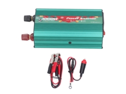 Inversor De Potencia Solar 3000w Para Coche Inteligente Aleación De Aluminio Patrón Navideño 24v A 110v 60hz Verde