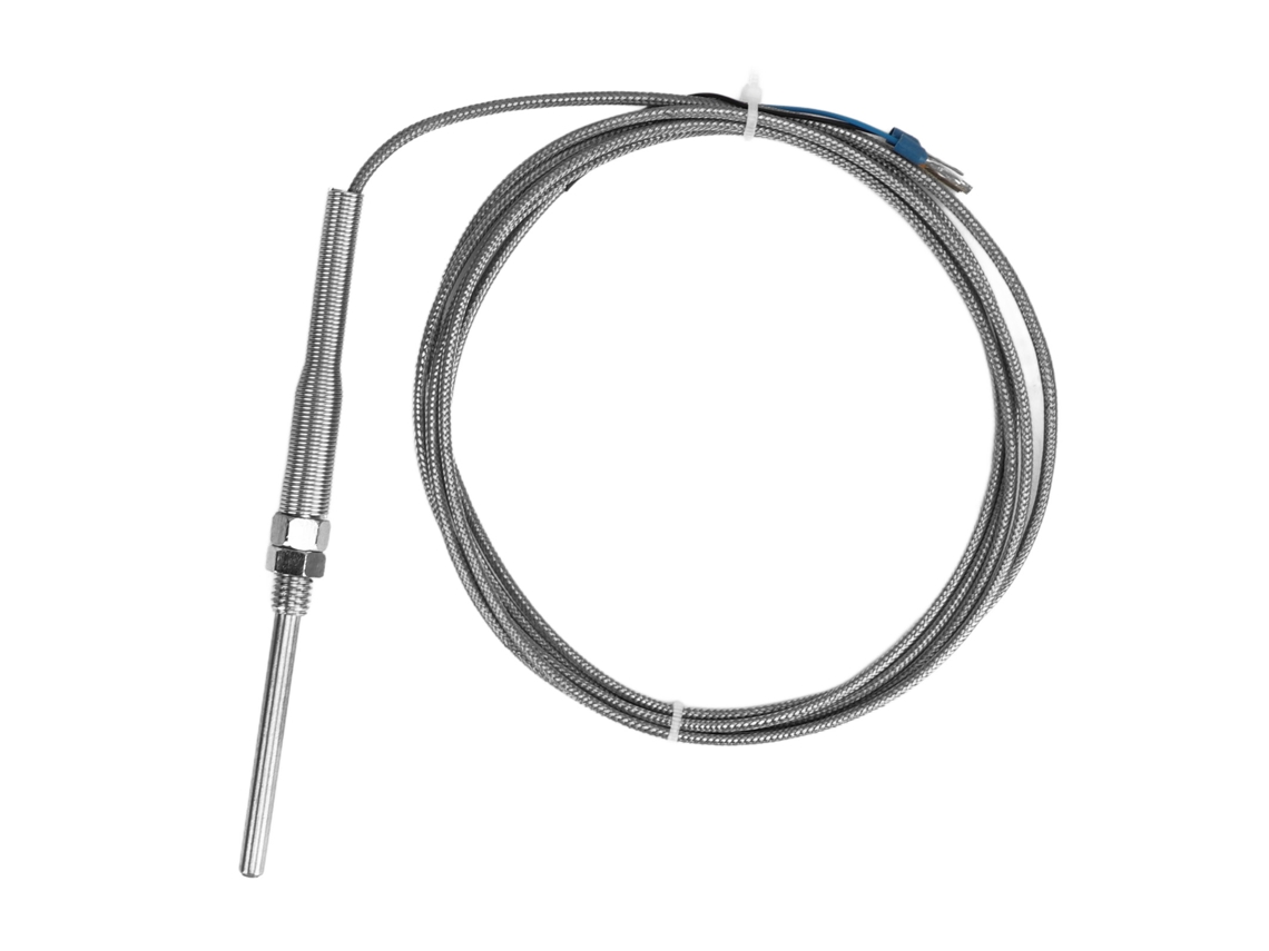 Sonda De Sensor De Temperatura Pt100 De Acero Inoxidable Thermocouple -50℃ A 400℃ Para Control