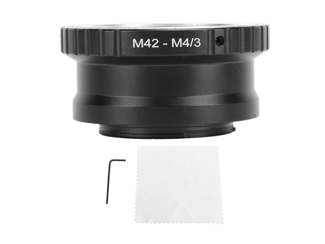 Anillo Adaptador Convertidor De Lentes M42 A M4/3 Para Cámaras Digitales Con Montura Micro 4/3 Ep1 Ep2 Epl1 Epl2