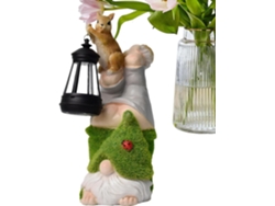 Gnomos De Jardín Genéricos Para Uso Exterior Faroles Solares De Resina Y Estatuas Para Jardín: Esculturas De Resina,