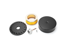 Filtro Silenciador, Compresor De Aire De Admisión, Rosca G1, Carcasa De Hierro, Accesorios Para Reducción De Ruido