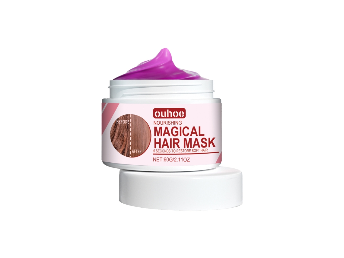 Mascarilla capilar reparadora de queratina Ouhoe (sin vapor)