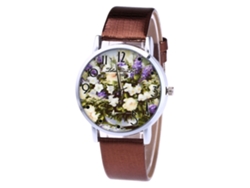 Reloj De Pulsera De Cuarzo Unisex Zhoulianfa, Cuero Sintético, Estilo Casual Y Moderno.