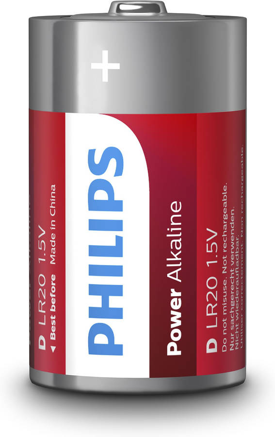 Pila PHILIPS Lr20P2B/10 1.5 V