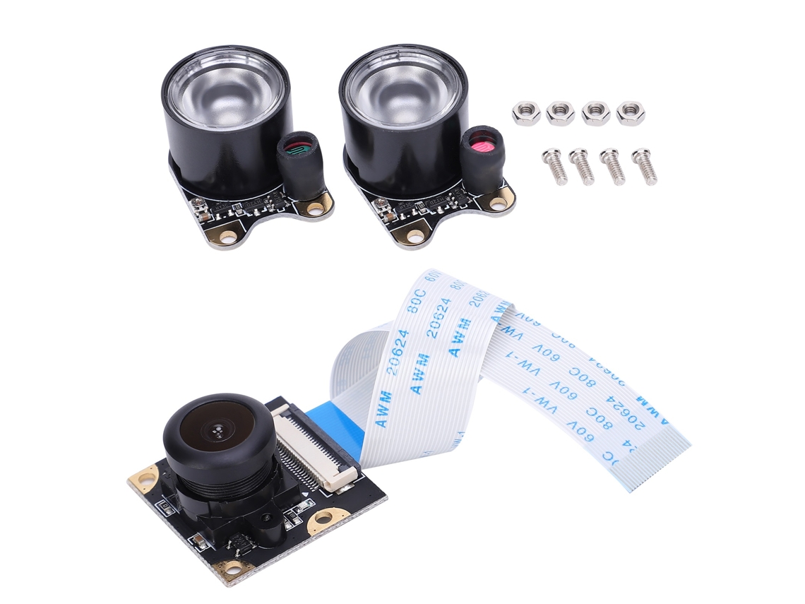Módulo Cámara Mini Hd 1080p 110 Grados Chip Gc2035 Con Luz Ir Para Placa Demo Orange Pi