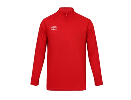 Chándale para Fitness UMBRO Chándal Media Cremallera Rojo (M)