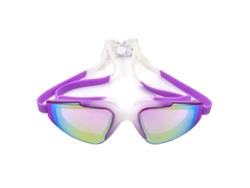 Gafas de natación de silicona con protección UV, impermeables, antivaho y de alta definición.