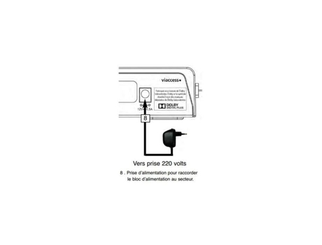 Fonte de Alimentação para Decodificador SERVIMAT Vega / Sirius SERVIMAT Sat Alimsat