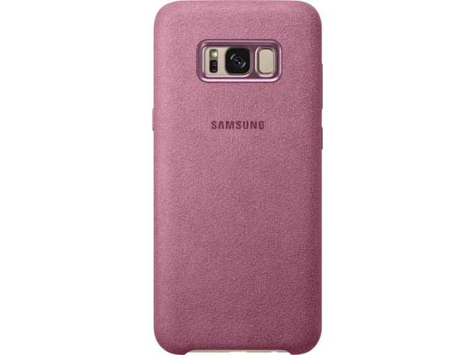 Funda SAMSUNG Galaxy S8+ Alcantara Rosa