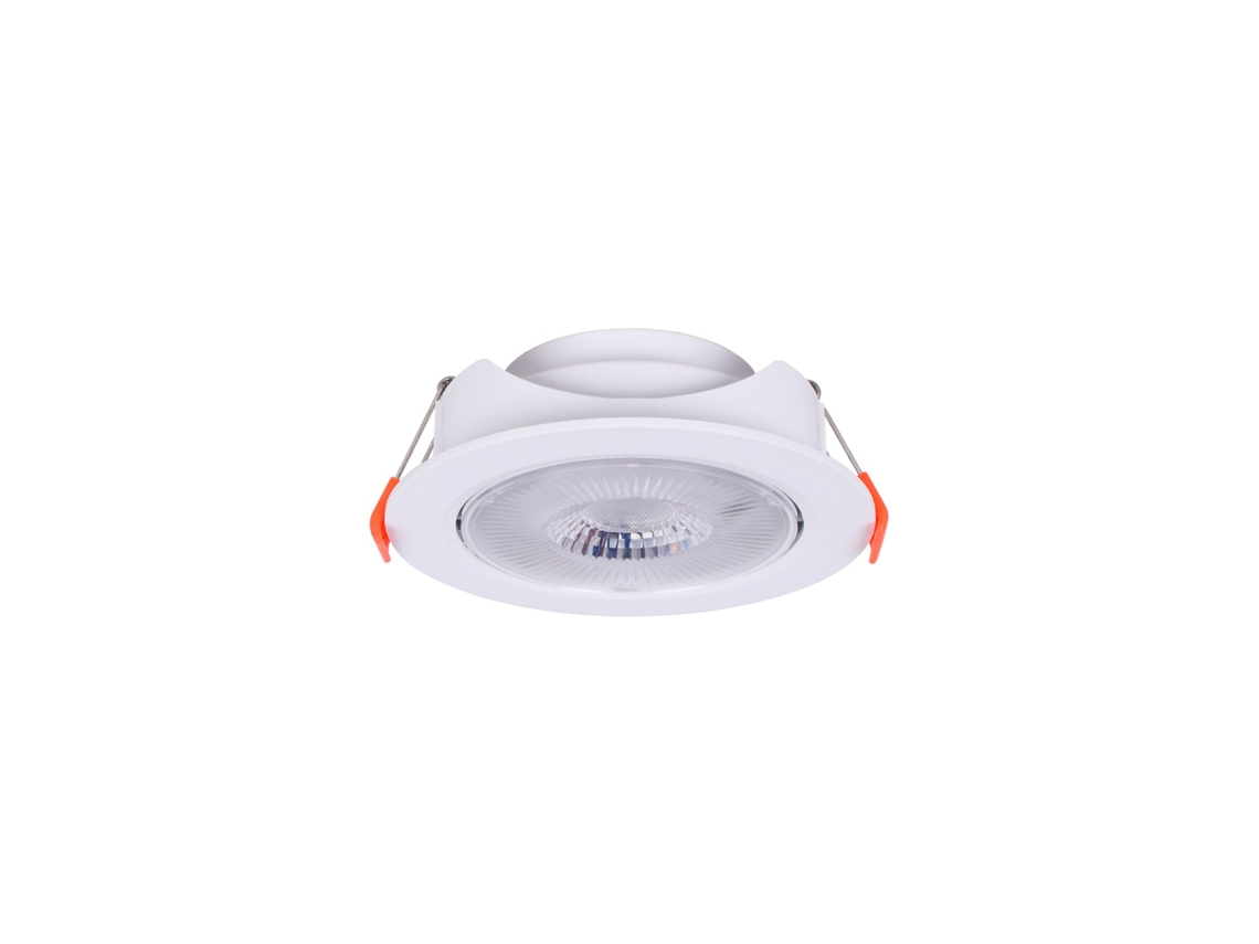 Foco empotrable Intego Spot redondo 1X5W LED 350Lm 6400K 36 Xd.9Cm blanco FERRIMEX