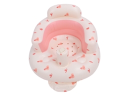 Umbral abatible para bebés, umbral abatible portátil para niños pequeños, asiento de apoyo inflable para bebés y niños.