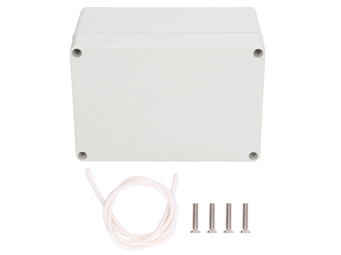 Caja de conexiones eléctricas fabricada en plástico ABS IP65 para uso en exteriores, 160 x 110 x 90 mm