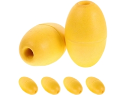 Boyas De Amarre Para Kayak De Pvc Amarillo, Juego De 6 Piezas, Aptas Para Agua Dulce Y Salada.