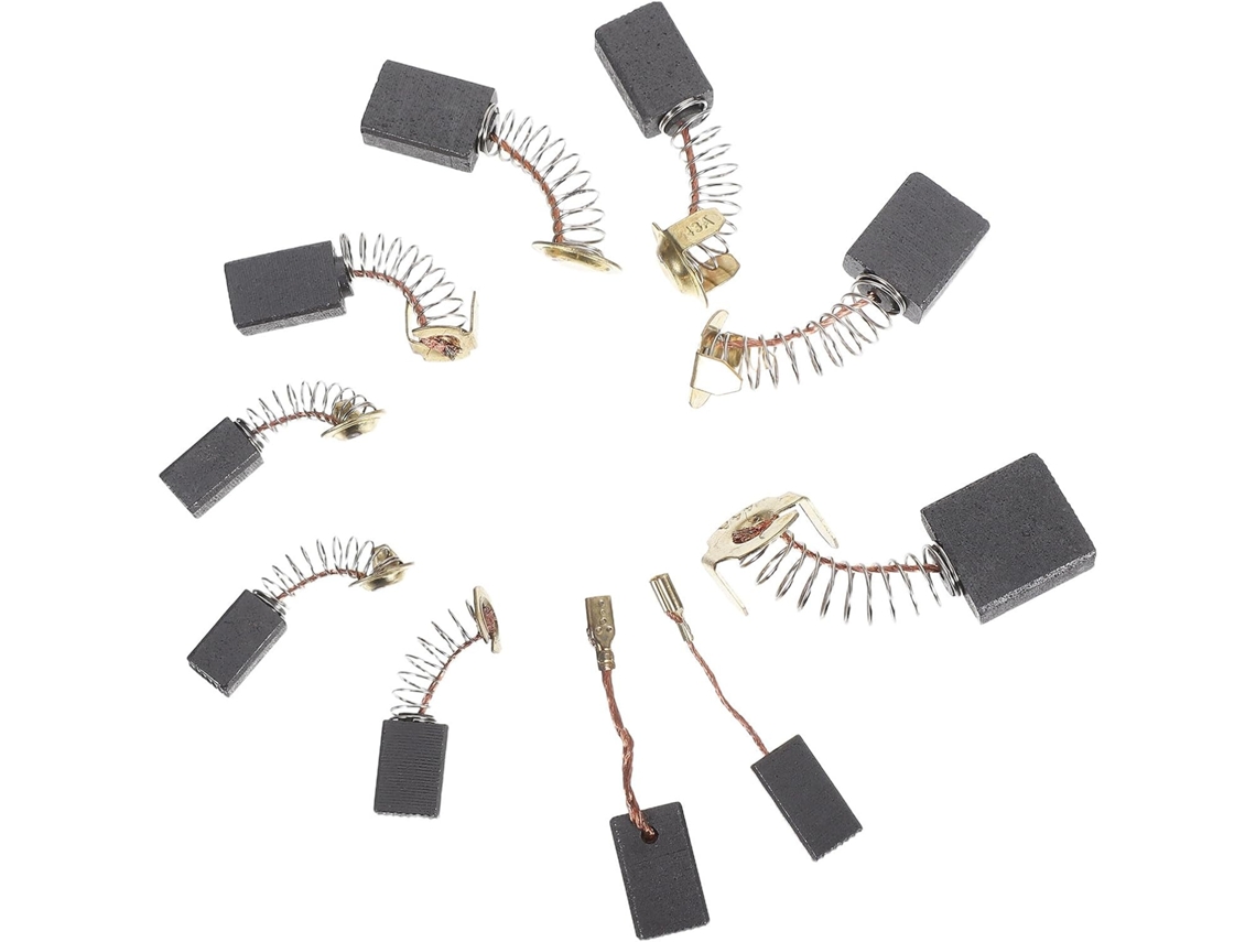 Kit Nuobesty con 20 escobillas de carbón para motor eléctrico, repuesto para amoladoras angulares y herramientas.