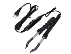 Plancha Conectora De Extensiones De Pelo Con Temperatura Ajustable Color Negro