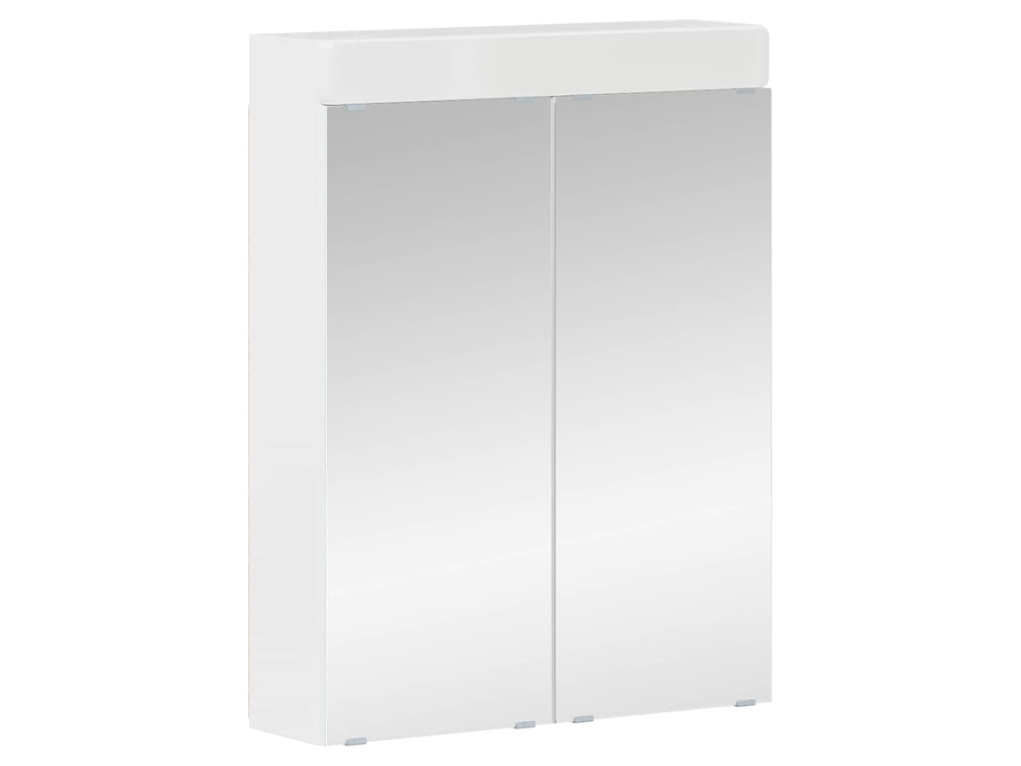Maison Exclusive - Armario Con Espejo De Baño Tulum Brillante 60 X 16,5 X 78 Cm