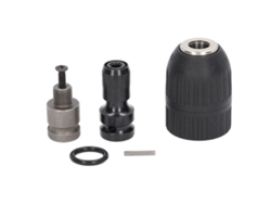 Portabrocas Autoajustable, Autobloqueante Y Sin Llave Para Llave De Impacto Eléctrica De 1/2" 20unf.