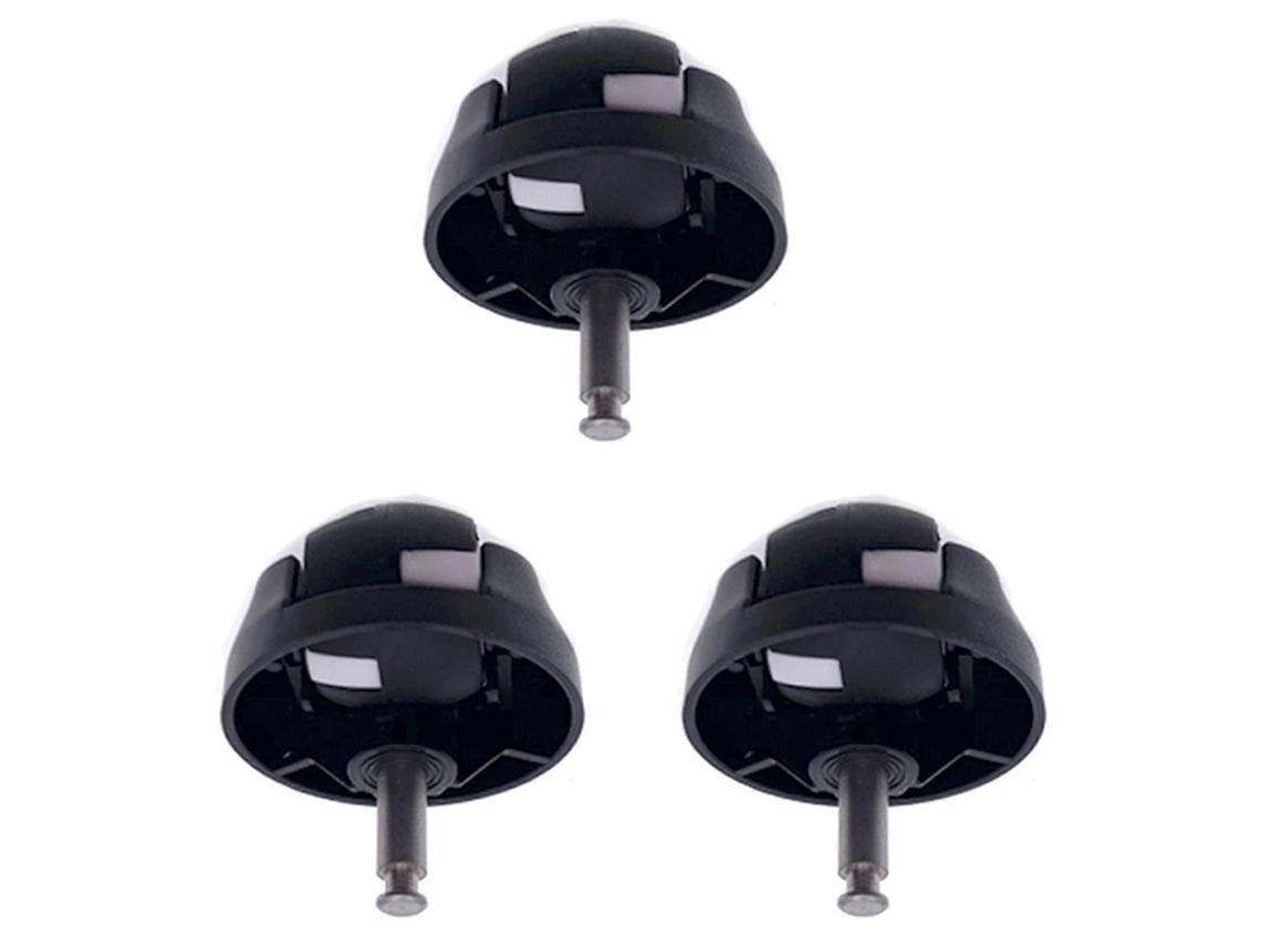 3 ruedas universales para aspiradoras robot Anker Eufy Robovac 11s 30 30c 15c 12 25c 35c (piezas de repuesto)