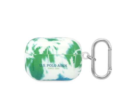 U.S POLO Funda para Airpods Pro Palm Silicona antichoque Multicolor