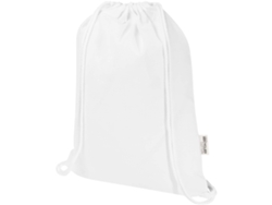 Bolsa De 5 L Con Cordón De Algodón Reciclado De 140 G/m² Con Certificado Grs "oregon Blend"