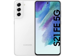Telefone SAMSUNG Galaxy S21 FE 5G 128GB G990B DS Blanco Reacondicionado Como Nuevo