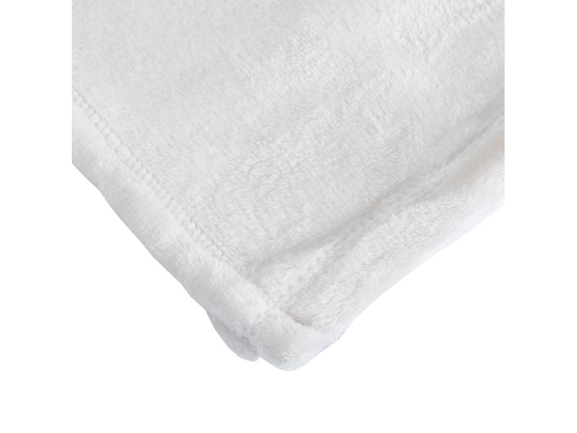 Manta Blanco 180x200cm Flanberg