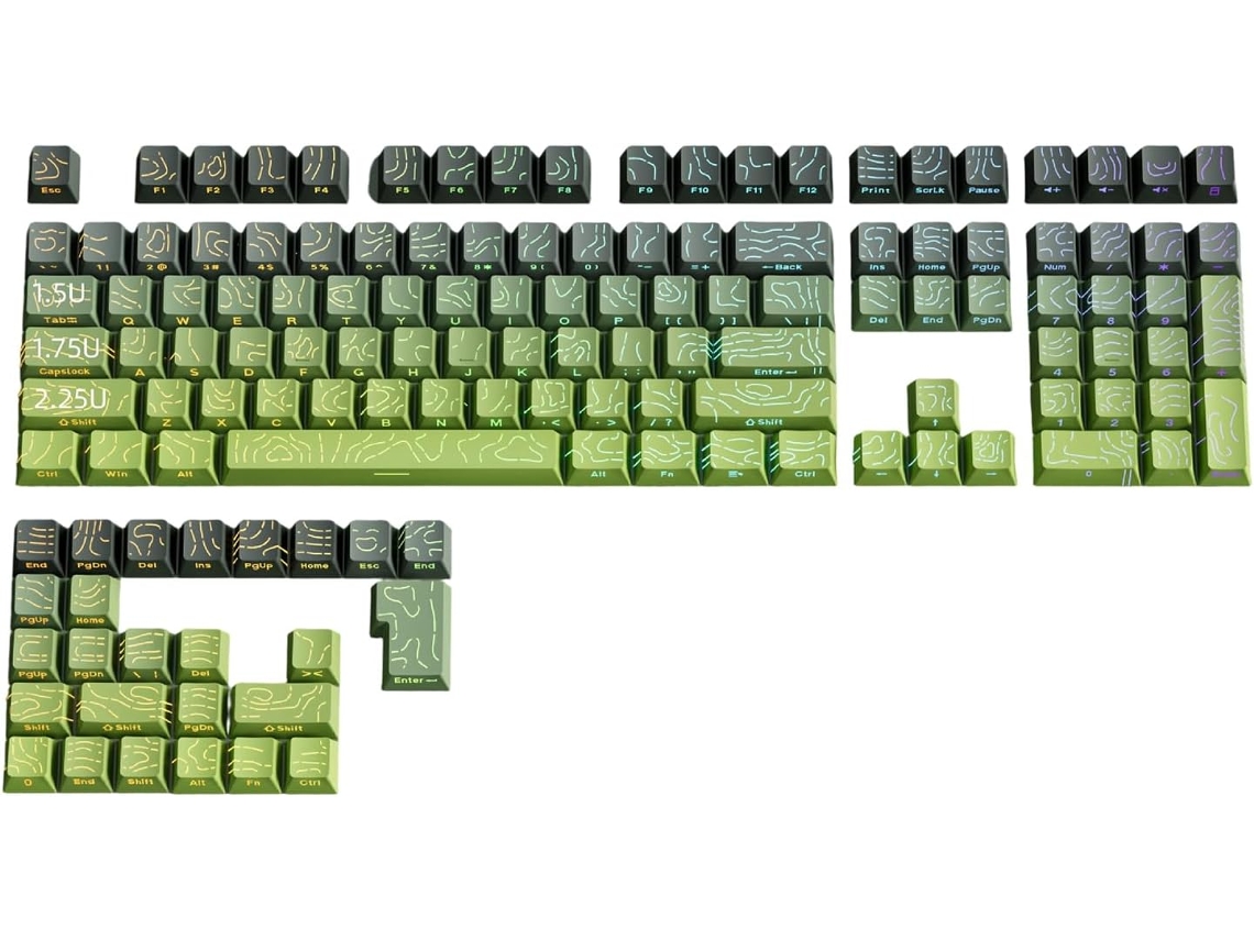 Teclas Ergonómicas Para Teclados Mecánicos Para Juegos, Teclas Oem