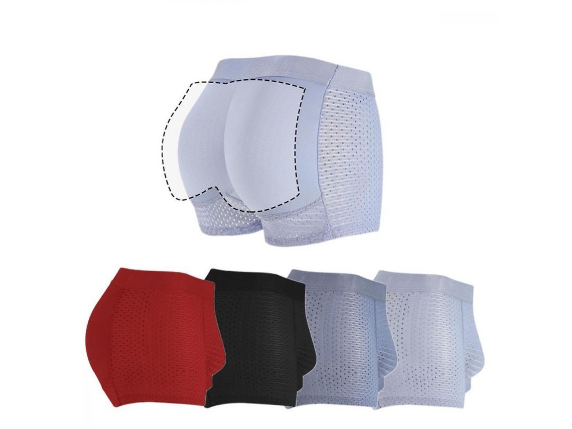 Calzoncillos Bóxer Para Hombre Con Soporte Para Glúteos Y Caderas, Acolchado, Zbo
