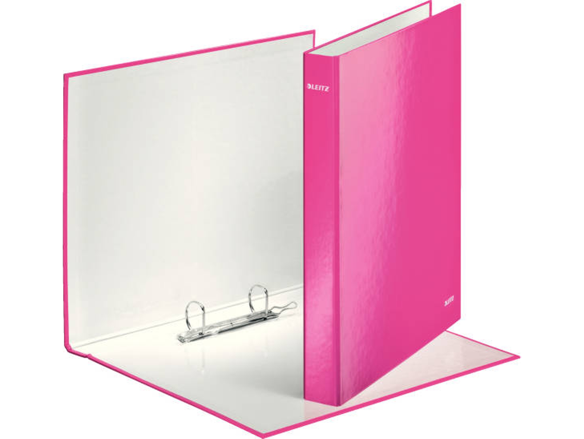 Dossier 4 Anillos LEITZ WOW 40 mm Rosa (A4 - Capacidad: 230 hojas)