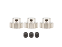 3 Engranajes Metálicos Para Motor Con Tornillos, Módulo M0.6, Diámetro Del Orificio De 3,175 Mm, Para Coche Rc A Escala 1/10, Camión De 21 Toneladas.
