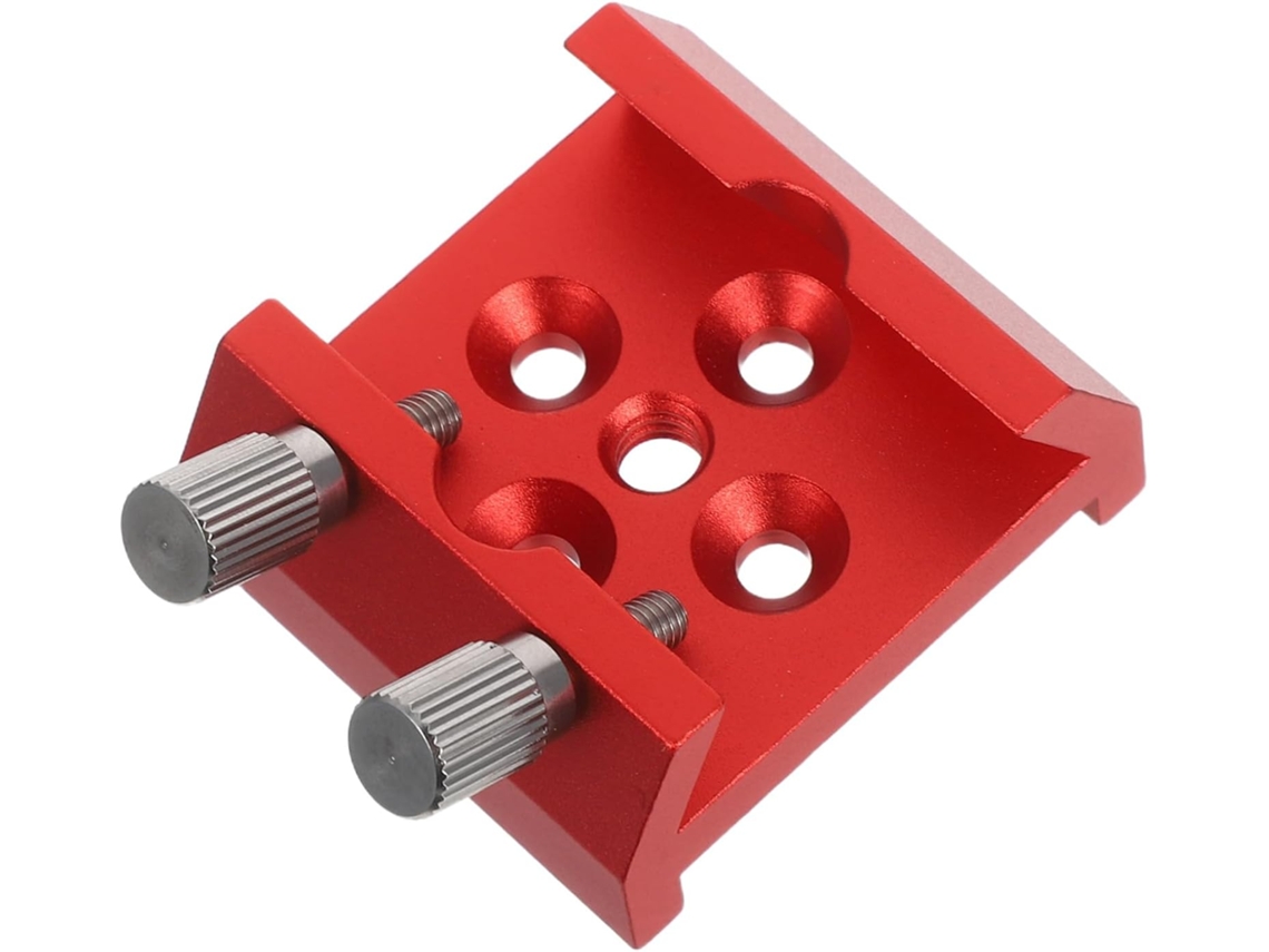 Placa De Riel De Aleación De Aluminio Para Telescopio Con Rosca De 1/4".