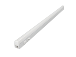 Tubo LED T5 de 14 W, 1400 lm, 600 mm de luz blanca CCT, con soportes y cable de 1 metro, conector tipo C Trebol y Jandei (3000 K, 4200 K y 6000 K)