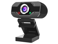 Cámara web HD cámara web con micrófono 1080P para videoconferencias enseñanza en línea y transmisión (negro) IKIKSO