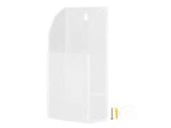 Soporte De Acrílico Transparente Para Mando A Distancia, Montaje En Pared, Organizador Multifuncional.