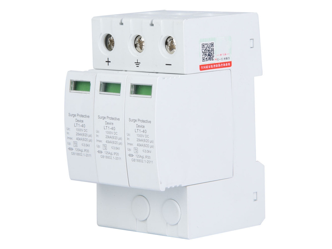 Protector Contra Sobretensiones Residencial 3p 40ka Dispositivo De Protección Contra Descargas Eléctricas