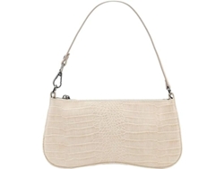 Bolso De Hombro De Piel Vegana Para Mujer, Bolso De Mano Clásico Beige De Los 90, Ideal Para Ir De Compras Y Fiestas.