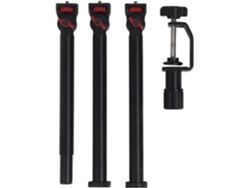 Brazo Articulado Con 3 Secciones Y Tornillos De 1/4, 3/8 Y 5/8 De Pulgada, Cabezal Giratorio De 360 Grados.