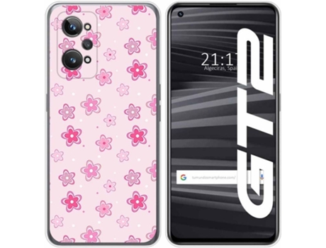 Carcasa para Realme GT 2 5G TUMUNDOSMARTPHONE Dibujos Flores Multicolor