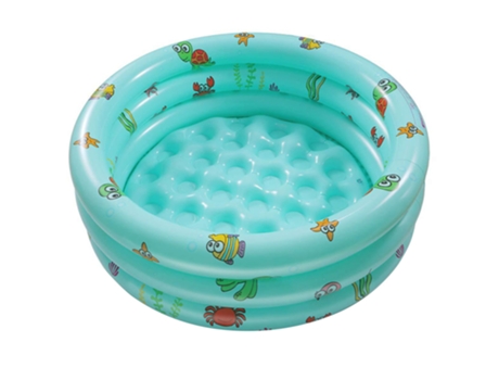 Piscina Infantil Hinchable Para Niños CO-Phénix New-Rse-0530-Yc-17 Verde