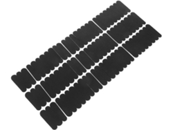 Almohadillas Antideslizantes Silicona Negra Diseño Antideslizante Doble Paquete 200 Unidades Accesorios